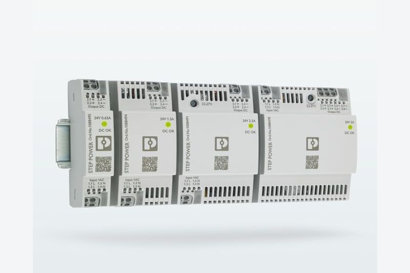 Нови захранвания STEP POWER на Phoenix Contact