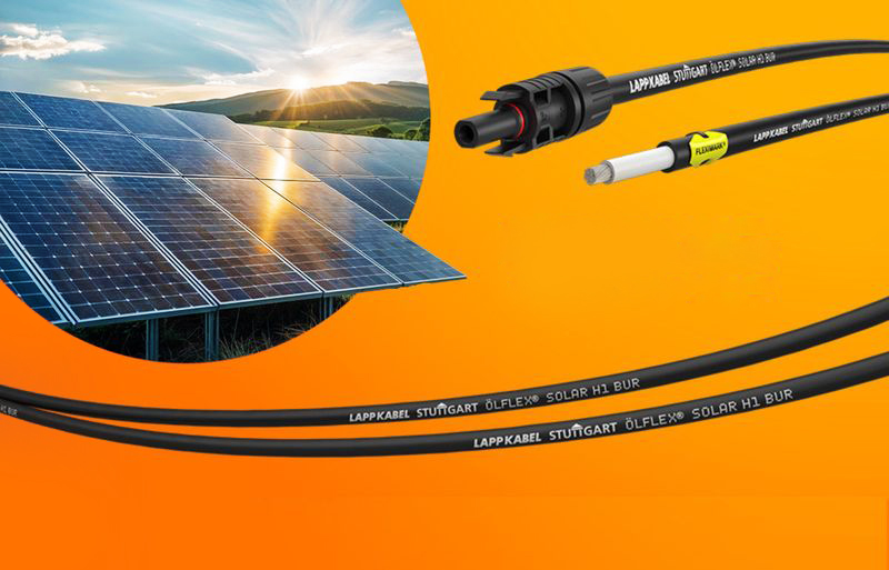 Оптимизирайте Вашата соларна инсталация с ÖLFLEX® SOLAR H1 BUR и EPIC® SOLAR 4 GEN2 на Lapp