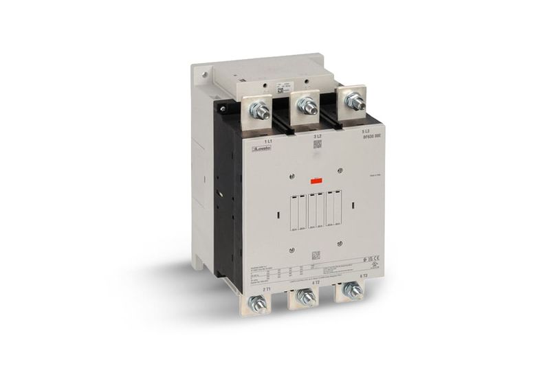 Lovato Electric разшири серията контактори BF с модели от 420 А до 630 А